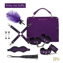 БДСМ-набор в фиолетовом цвете Kinky Me Softly, цвет фиолетовый - Rianne s
