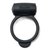 Темно-серое эрекционное кольцо Vibrating Love Ring с вибрацией, цвет черный - Lovehoney