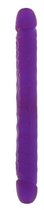 Двойной фиолетовый фаллоимитатор DOUBLE DONG LAVENDER - 30 см, цвет фиолетовый - Seven Creations
