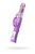 Фиолетовый хай-тек вибратор High-Tech fantasy с вращением бусин - 24,5 см, цвет фиолетовый - Toyfa