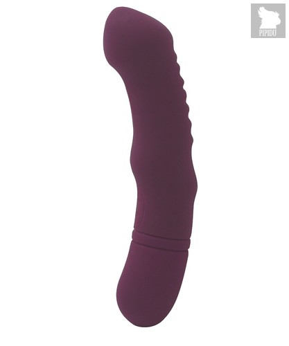 Фиолетовый перезаряжаемый G-вибратор Anfa - 18 см, цвет фиолетовый - Le Frivole