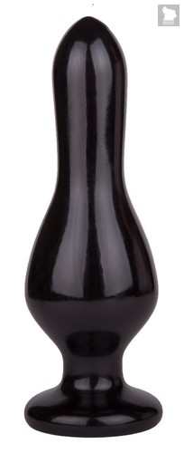 Черная анальная пробка MAGNUM 15 - 16 см., цвет черный - Lovetoy (А-Полимер)