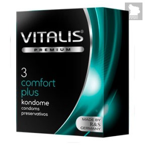 Презервативы VITALIS Comfort plus анатомической формы, 1 шт. - VITALIS