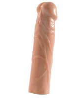 Насадка-удлинитель Extension sleeve - 17 см., цвет телесный - Sitabella