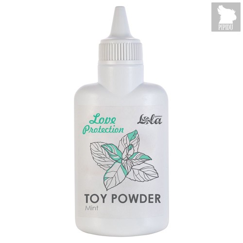Пудра для игрушек Love Protection с ароматом мяты - 30 гр. - Lola Toys