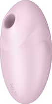 Розовый вакуум-волновой стимулятор с вибрацией Vulva Lover 3, цвет розовый - Satisfyer