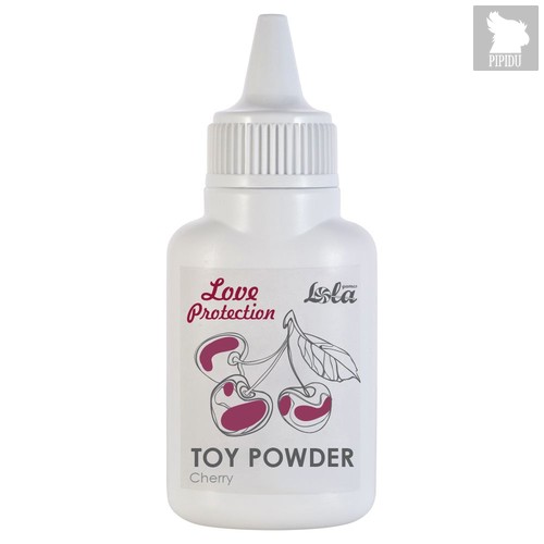 Пудра для игрушек Love Protection с ароматом вишни - 15 гр. - Lola Toys