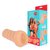 Мастурбатор-вагина телесного цвета с бороздками на внешней части, цвет телесный - Bior toys