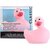 Розовый вибратор-уточка I Rub My Duckie 2.0, цвет розовый - Big Teaze Toys
