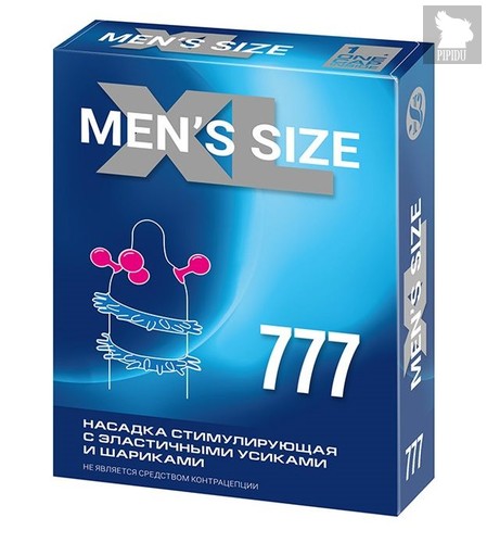 Стимулирующая насадка на пенис MEN SIZE 777 - Sitabella