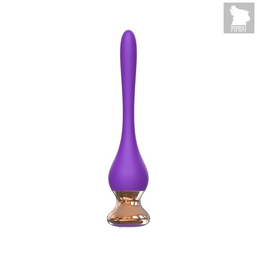 Фиолетовый вибромассажер Nipple Vibrator - 14,5 см., цвет фиолетовый - I-moon