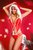 Праздничное боди Christmas Girl, цвет красный, S-M - Livia Corsetti