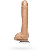 Фаллоимитатор Realistic Kevin Dean 12 Inch Cock with Removable Vac-U-Lock Suction Cup - 31,7 см., цвет телесный - Doc Johnson