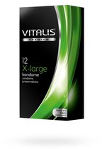 Презервативы VITALIS №12 X-Large увеличенного размера, 12 шт. - VITALIS