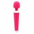 Розовый жезловый вибратор - 19,5 см, цвет розовый - 4sexdreaM