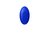 Синий безремневой страпон с пультом ДУ - 17,5 см., цвет синий - Главсексмаг