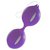 Вагинальные шарики White Label - Purple, цвет фиолетовый - White Label