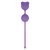 Вагинальные шарики Pussynut Double - Purple, цвет фиолетовый - Toyz4lovers