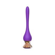 Фиолетовый вибромассажер Nipple Vibrator - 14,5 см., цвет фиолетовый - I-moon