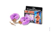 Меховые наручники FURRY FUN CUFFS PURPLE PLUSH, цвет фиолетовый - Toy Joy