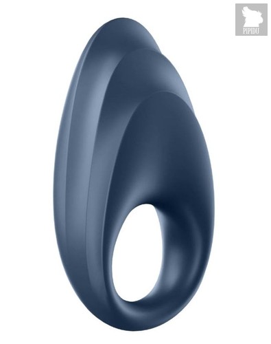 Эрекционное кольцо Satisfyer Powerful One с возможностью управления через приложение, цвет темно-синий - Satisfyer