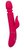 Ярко-розовый вибратор с поступательными движениями Shameless Slim Charmer - 22,75 см., цвет розовый - California Exotic Novelties