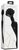 Черный двухсторонний вибромассажер Shiatsu - 27 см., цвет черный - Shots Media