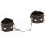 Оковы Love Chain Wrist Cuffs с карабином, цвет черный - Allure Lingerie