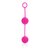 Вагинальные шарики Posh Silicone “O” Balls, цвет розовый - California Exotic Novelties