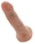 Фаллоимитатор-страпон King Cock 5" Cock на присоске, цвет телесный - Pipedream