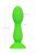 Зеленая анальная втулка Terg - 10 см., цвет зеленый - Toyfa