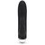 Черный вибратор с клиторальным отростком Greedy Girl Mini Rabbit Vibrator - 14 см., цвет черный - Lovehoney