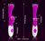Вибратор Arthur с клиторальным пальчиком и эффектом волны - 20 см, цвет фиолетовый - Baile