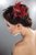 Украшение на голову в виде пышного цветка, цвет красный, размер OS - Livia Corsetti