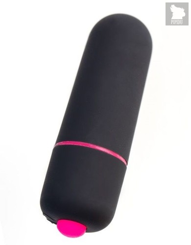Черная вибропуля A-Toys Braz - 5,5 см., цвет черный - Toyfa