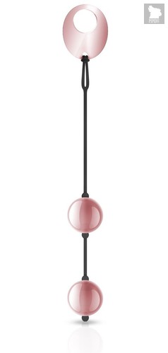 Розовые вагинальные шарики Kegel Balls, цвет розовый - EDC Wholesale