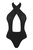 Слитный женский купальник Acantila, цвет черный, L - Obsessive