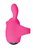 Розовый набор VITA: вибропуля и вибронасадка на палец, цвет розовый - Jos
