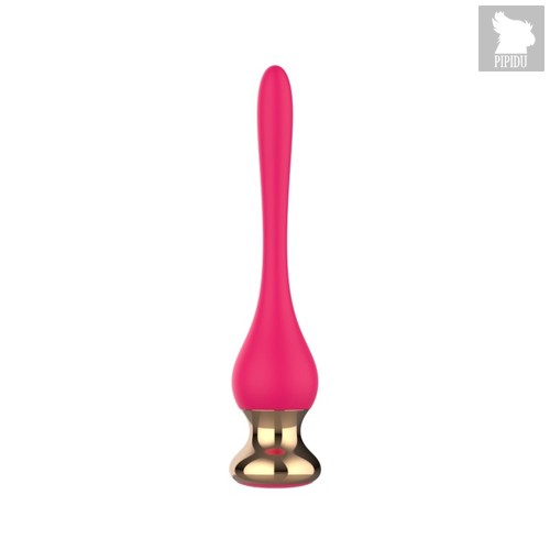 Розовый вибромассажер Nipple Vibrator - 14,5 см., цвет розовый - I-moon