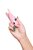 Розовый многофункциональный стимулятор Dahlia - 14 см., цвет розовый - Toyfa