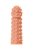 Насадка на фаллос с шипами и бугорками Extreme Sleeve 003 S-size - 12,7 см, цвет телесный - Kokos