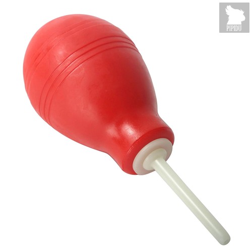 Анальный душ Enema Bulb Red, цвет красный - XR Brands