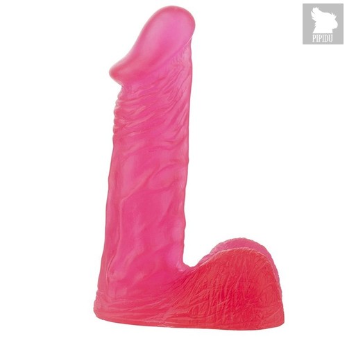 Cтимулятор-фаллос Xskin 6 pvc dong, цвет розовый - Dream toys