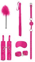 Розовый игровой набор Beginners Bondage Kit, цвет розовый - Shots Media