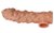 Насадка на фаллос с крупными бугорками EXTREME SLEEVE - 15,6 см., цвет телесный - Kokos
