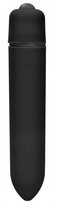 Черная вибропуля Speed Bullet - 9,3 см., цвет черный - Shots Media
