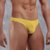 Мужские стринги из хлопково-модальной ткани, цвет желтый, XL - Doreanse