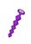 Анальная Цепочка с Кристаллом Emotions Chummy Purple 1401-03lola, цвет фиолетовый - Lola Toys