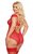 Сексуальное боди Dora, цвет красный, XL - SoftLine Collection (SLC)