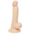 Телесный фаллоимитатор на присоске G-GIRL STYLE 7INCH DONG - 17,8 см, цвет телесный - Nanma (NMC)